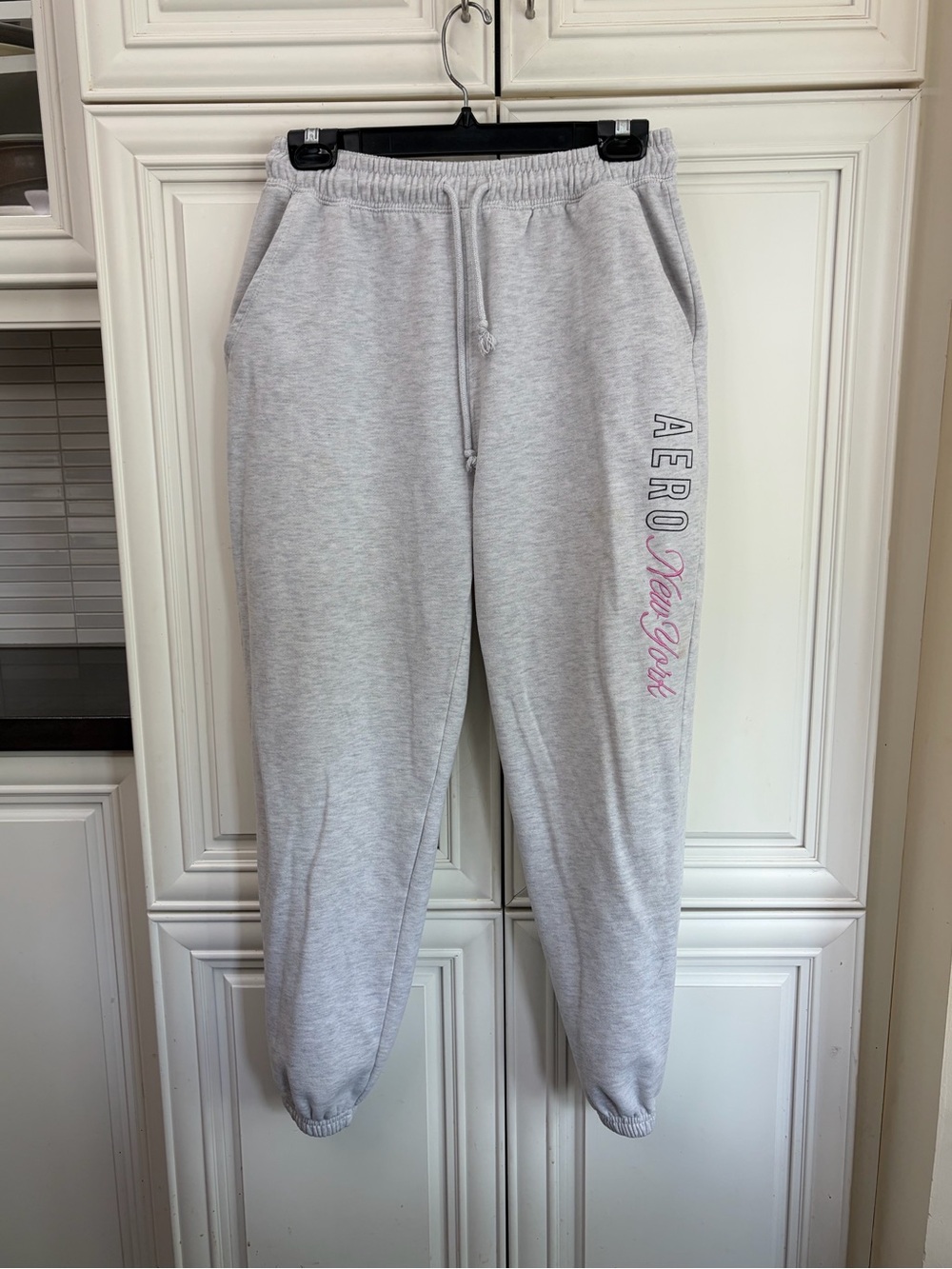 Aeropostale Aero New York heather grey women’s sweatpants